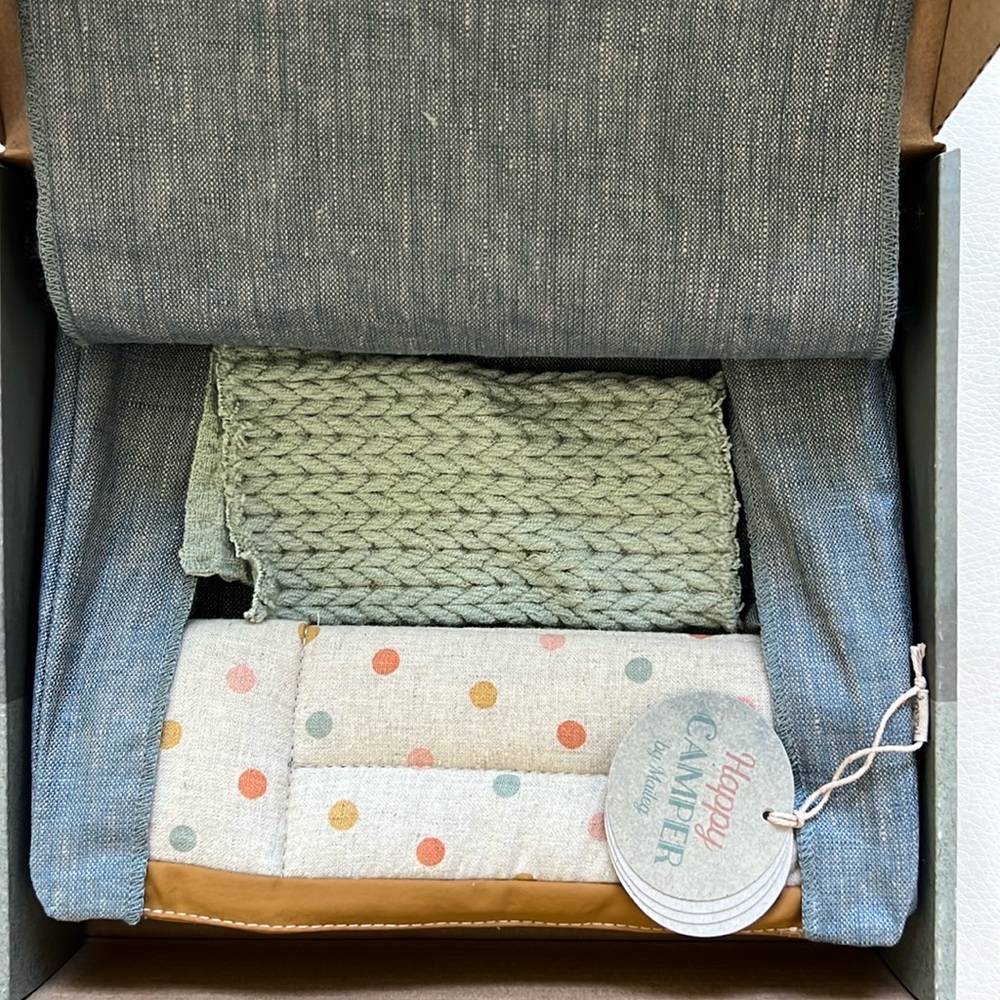 Maileg Happy Camper Mouse Tent (Blue)